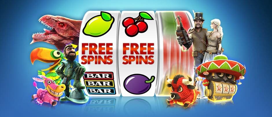 Spela free spins på mobilen